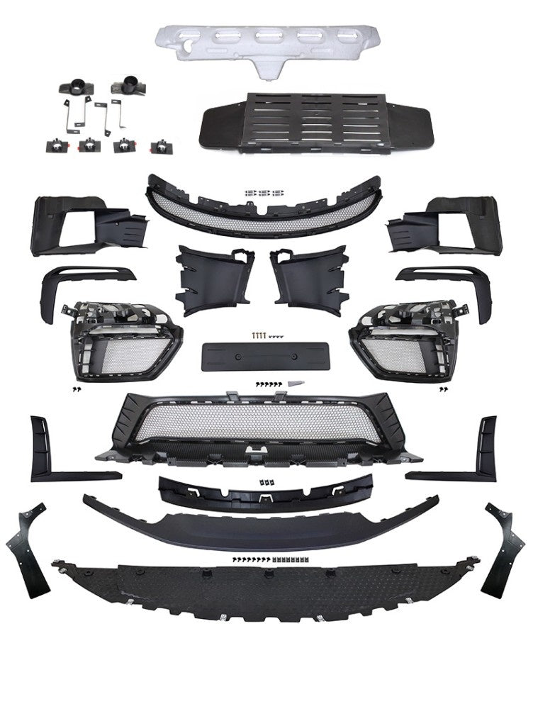 Komplett frontfanger RS Sport Porsche 718 Cayman Boxster oversiktsbilde