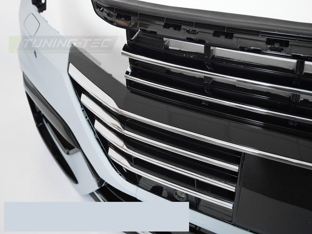 Komplett sport frontfanger ZPVW25 til VW Arteon med alle komponenter lagt ut
