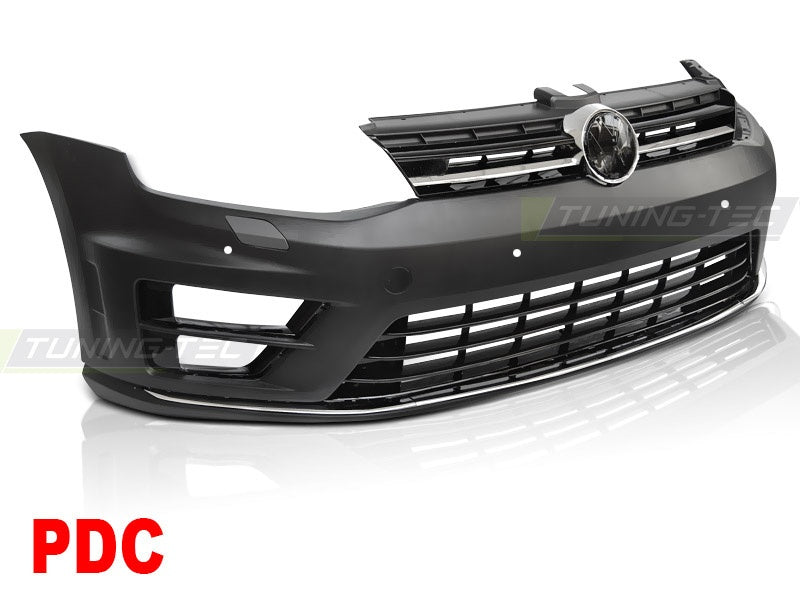 Frontfanger sport-design Volkswagen Golf 7 PDC nærbilde av grillareal