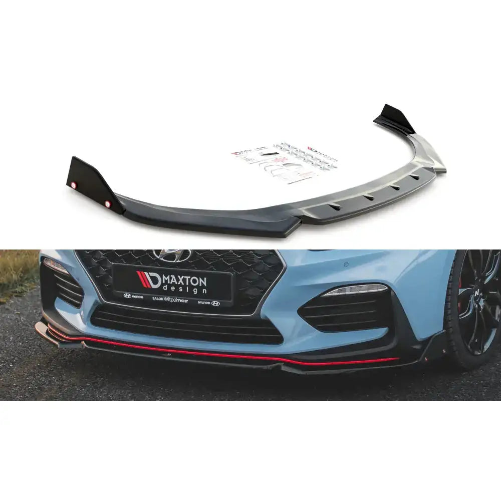 Frontleppe + Flaps V.6 Hyundai I30 n Mk3 Hatchback/fastback - 1