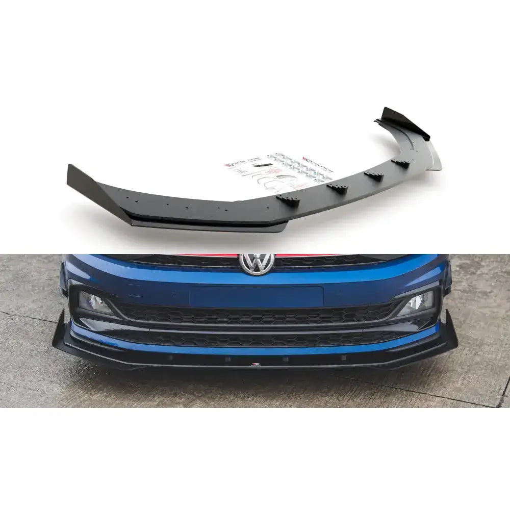 Frontleppe Racing Durability + Flaps Volkswagen Polo Gti Mk6 - 1