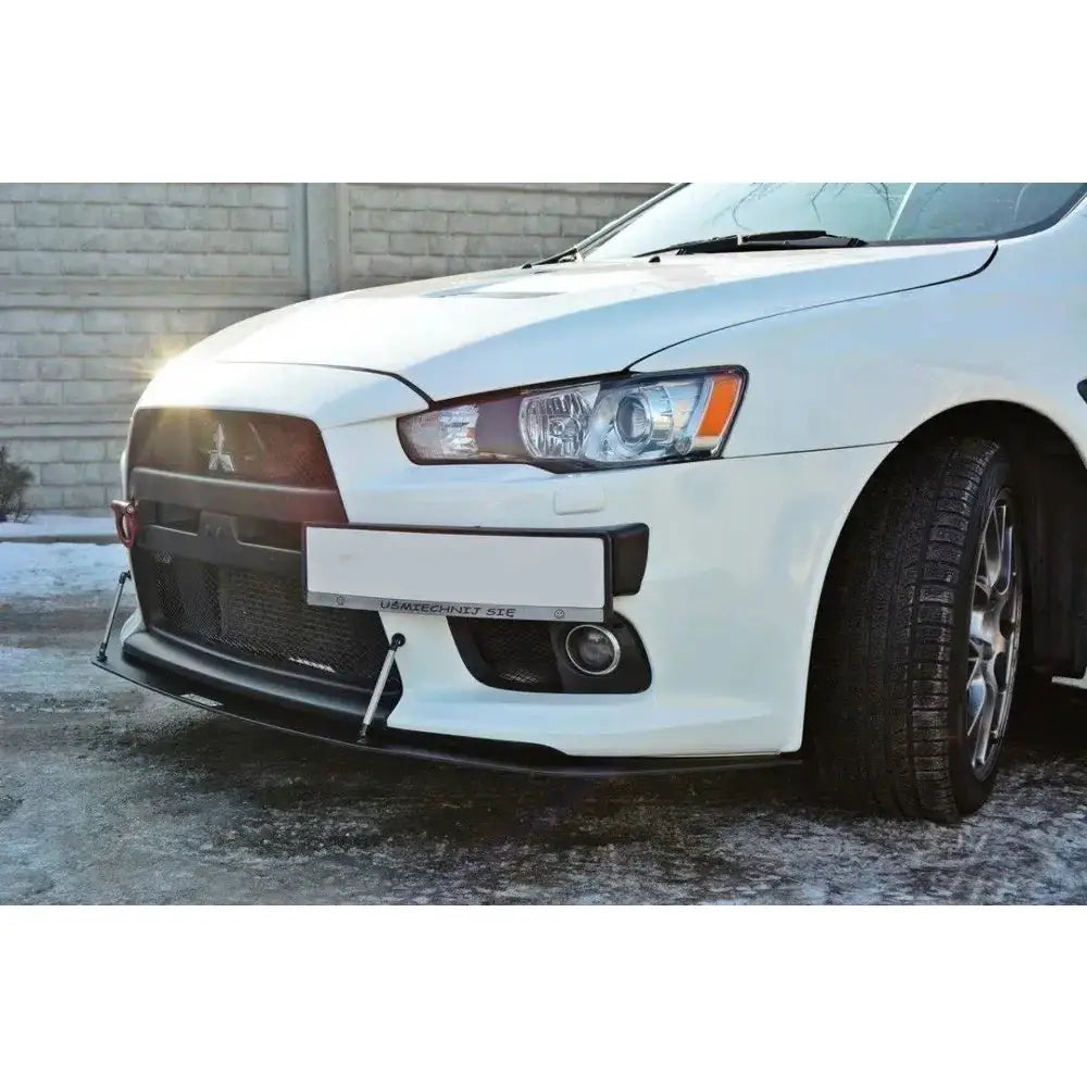 Frontleppe Racing V.2 Mitsubishi Lancer Evo x - 5