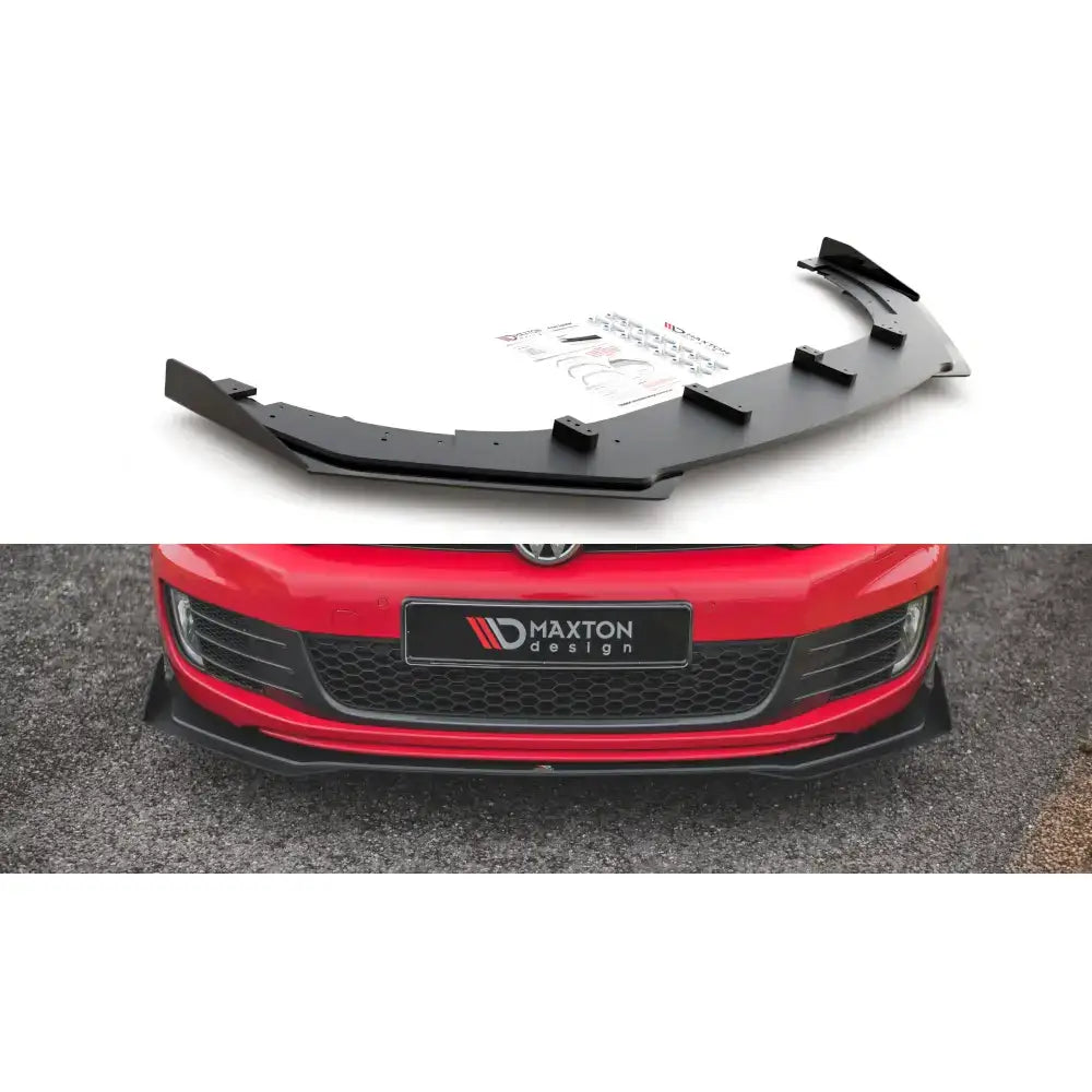 Frontleppe Racing V.3 + Flaps Volkswagen Golf Gti Mk6 08-12 - 1