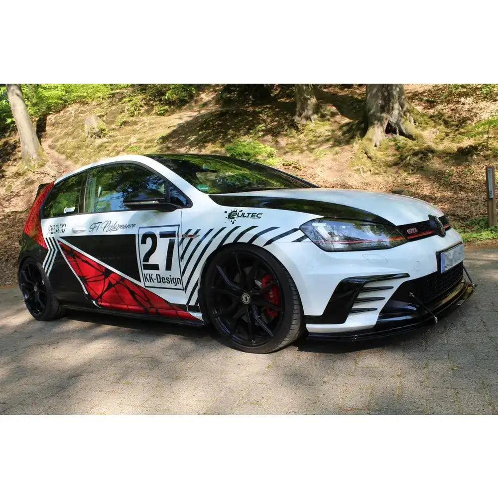 Frontleppe Racing Vw Golf Vii Gti Clubsport - 4