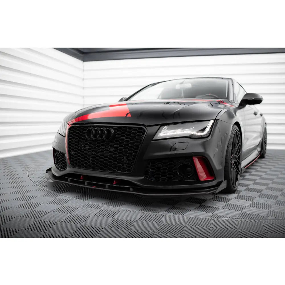 Frontleppe Street Pro + Flaps Audi A7 Rs7 Look C7 - 2