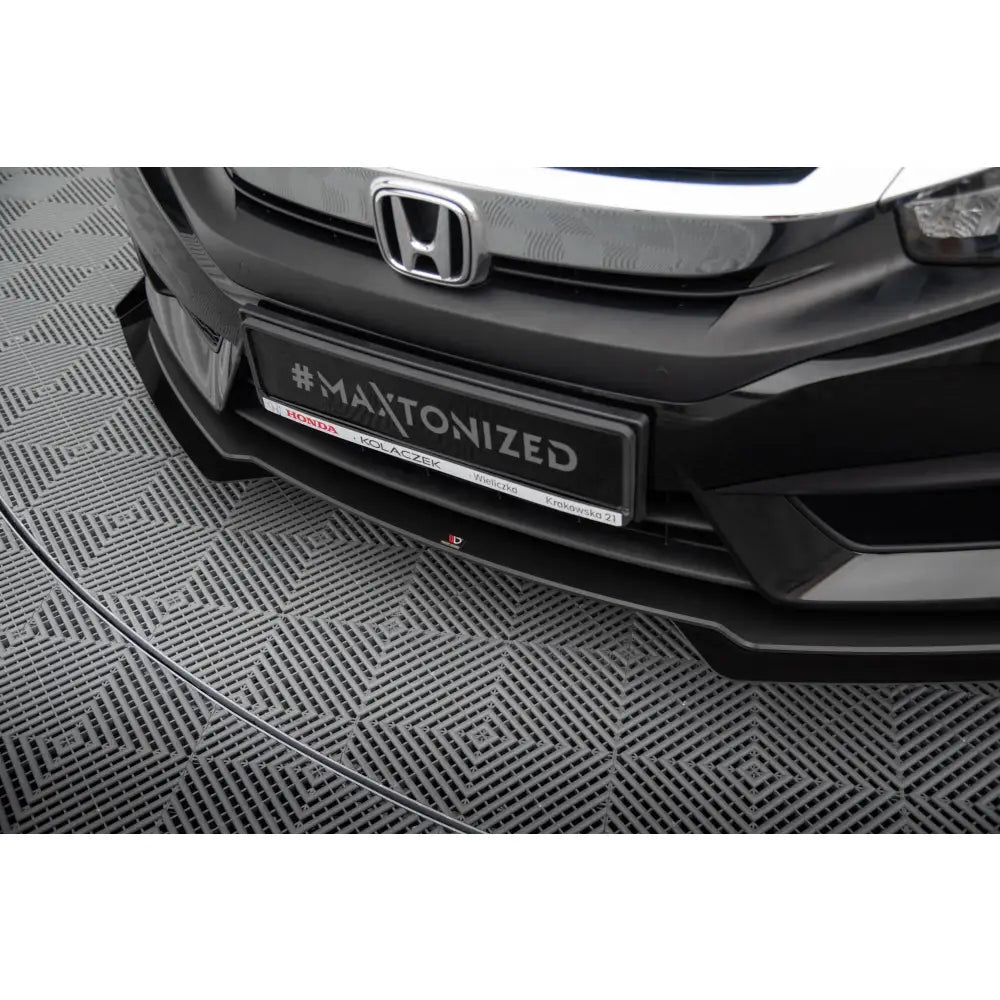 Frontleppe Street Pro + Flaps Honda Civic Mk10