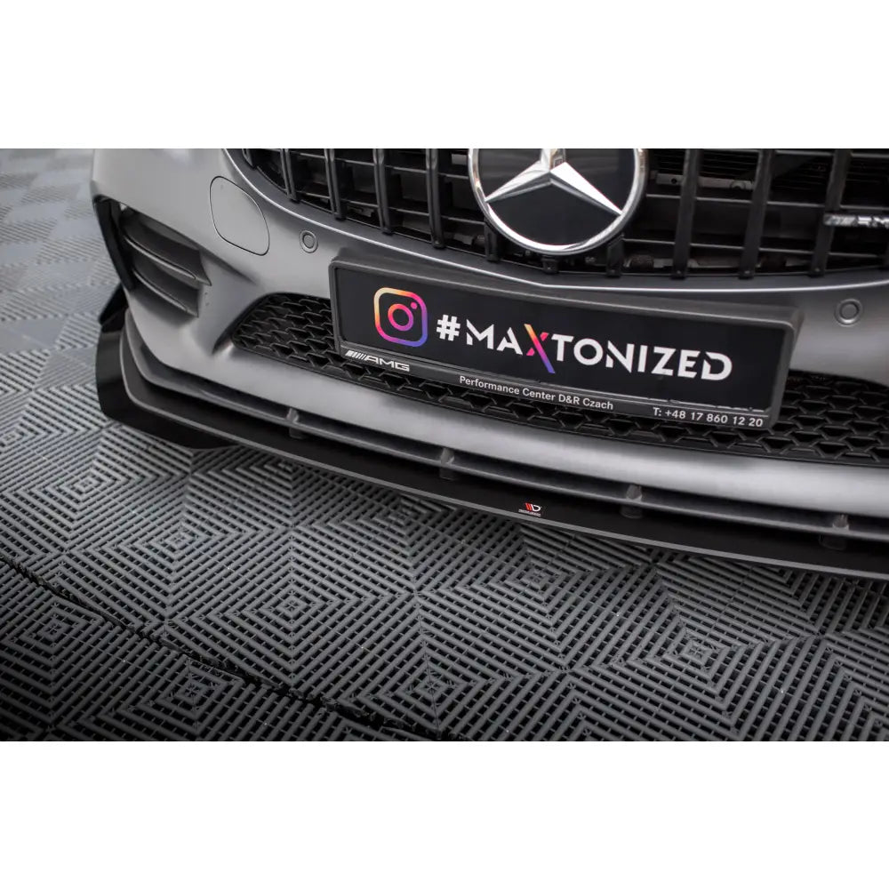 Frontleppe Street Pro + Flaps Mercedes-amg C43 Coupe C205 Facelift - 3