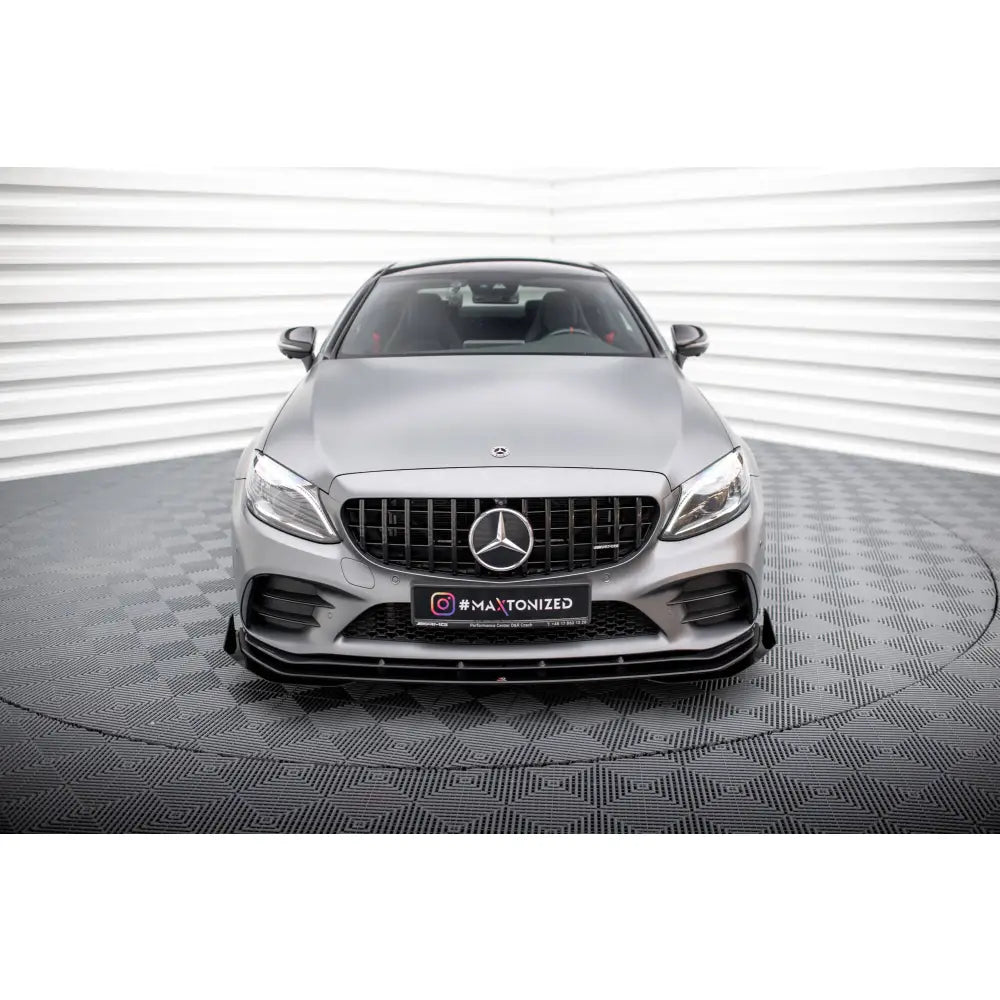 Frontleppe Street Pro + Flaps Mercedes-amg C43 Coupe C205 Facelift - 4