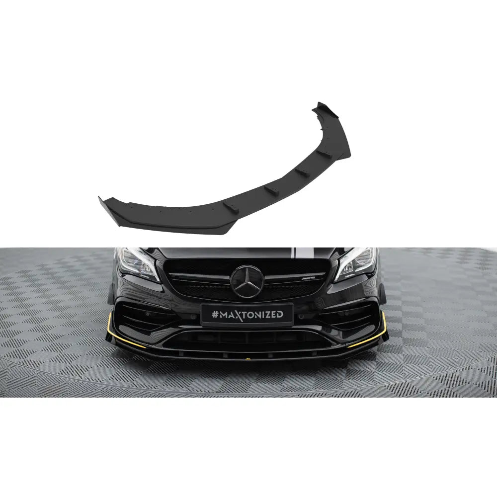 Frontleppe Street Pro + Flaps Mercedes-amg Cla 45 Aero C117 Facelift - 1