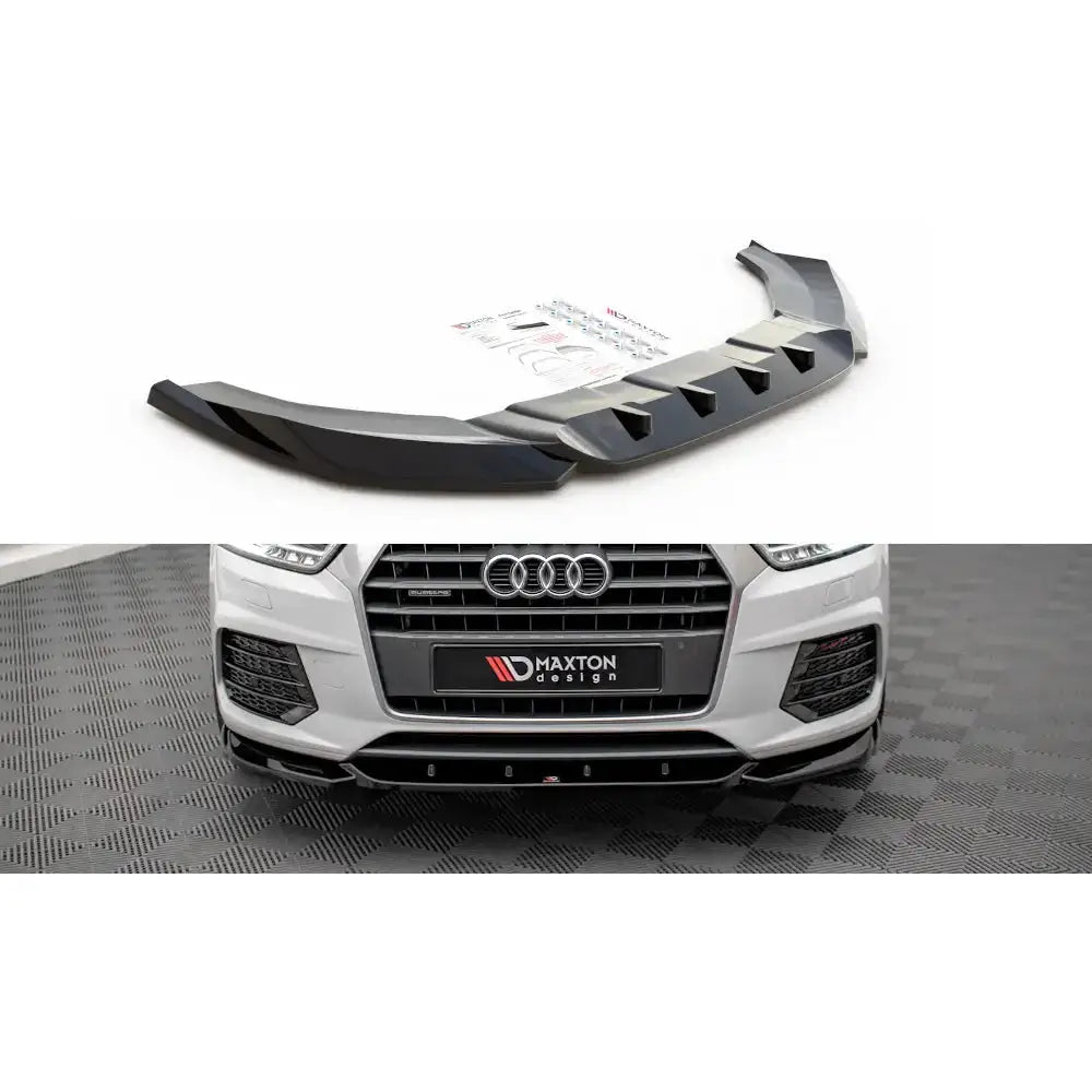 Frontleppe V.1 - Audi Q3 S-line 8u Facelift 14-18 - 1