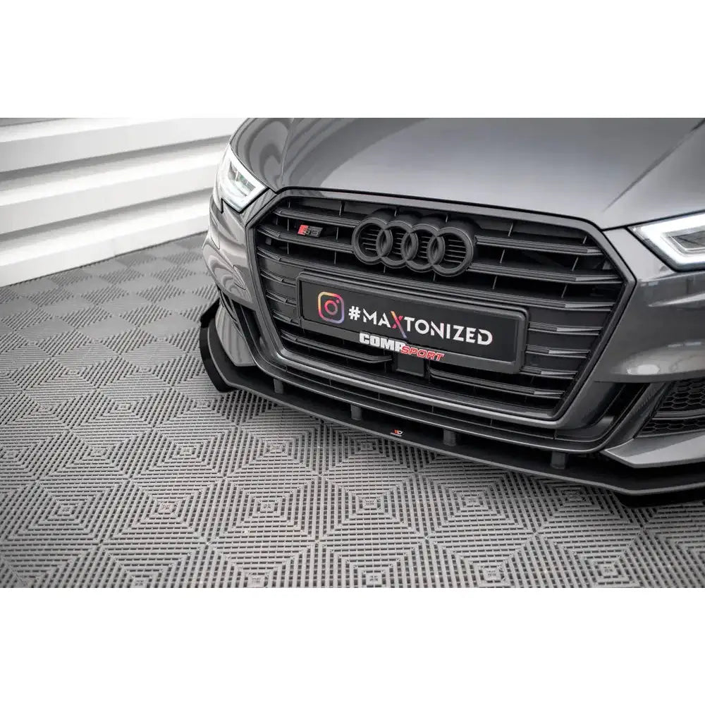 Frontleppe V.1 + Flaps Audi S3 Sportback 8v Facelift - 3