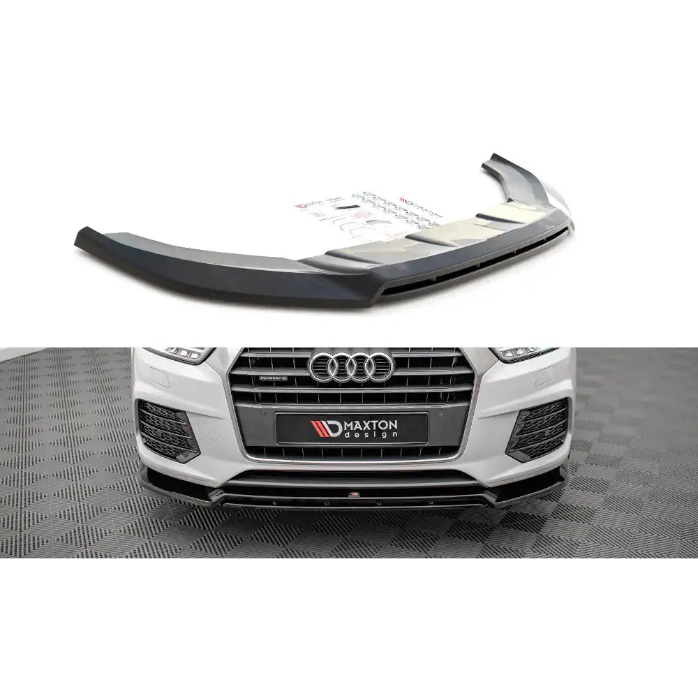 Frontleppe V.2 - Audi Q3 S-line 8u Facelift 14-18 - 1