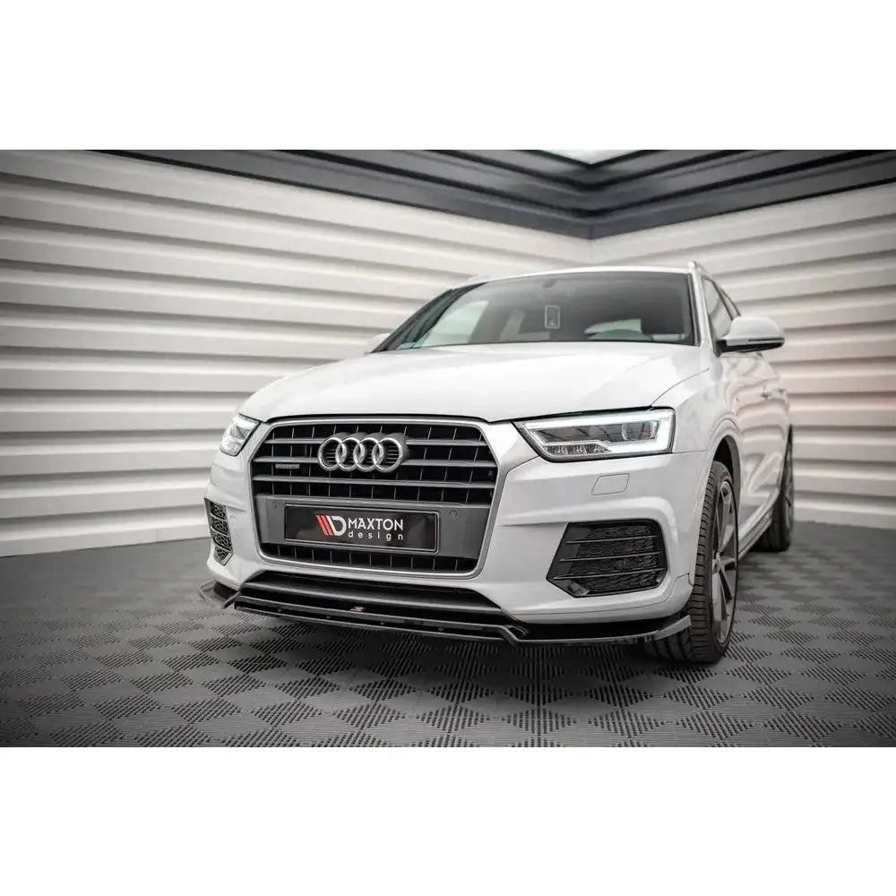 Frontleppe V.2 - Audi Q3 S-line 8u Facelift 14-18 - 4