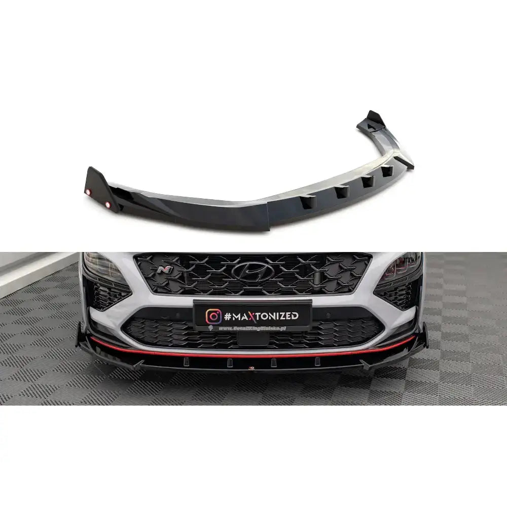 Frontleppe V.2 + Flaps Hyundai Kona n Mk1 - 1