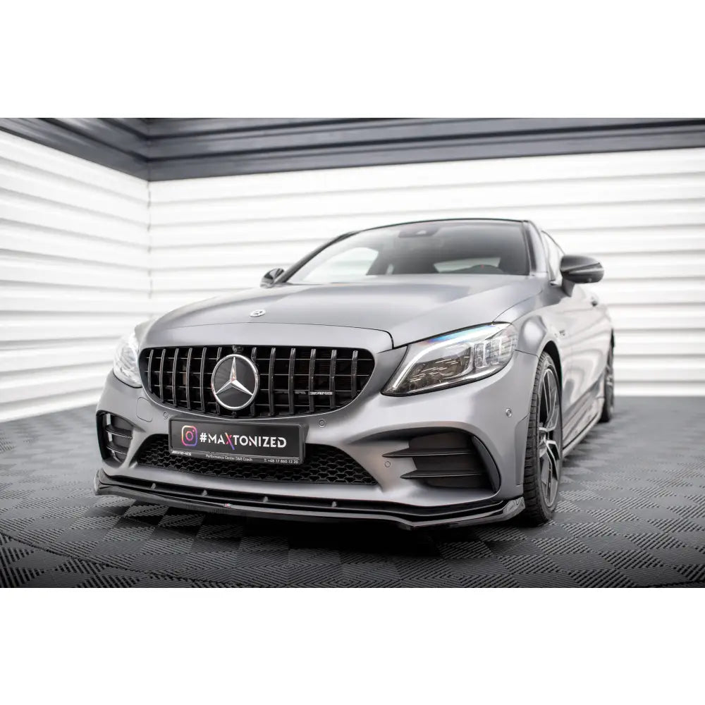 Frontleppe V1 Mercedes-amg C43 Coupe / Sedan C205 / W205 Facelift - 2