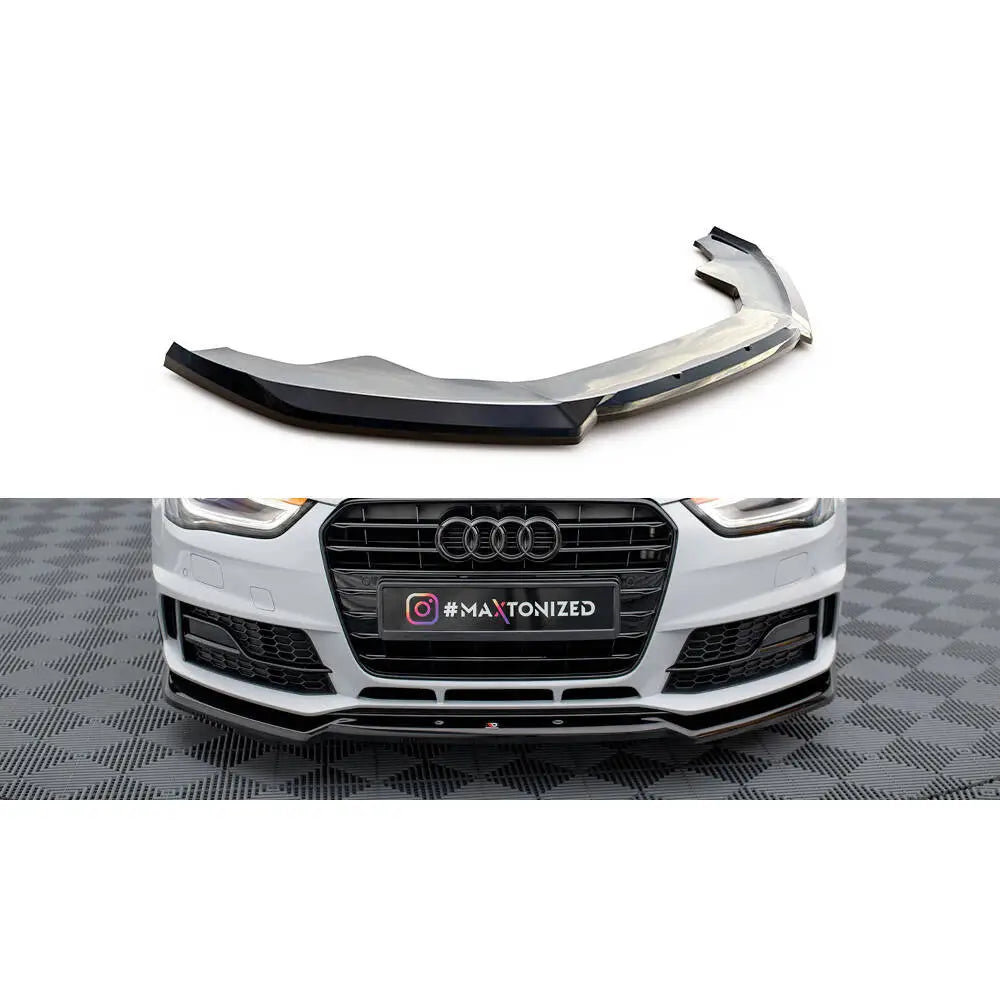 Frontleppe V2 Audi A4 Competition B8 Facelift - 1