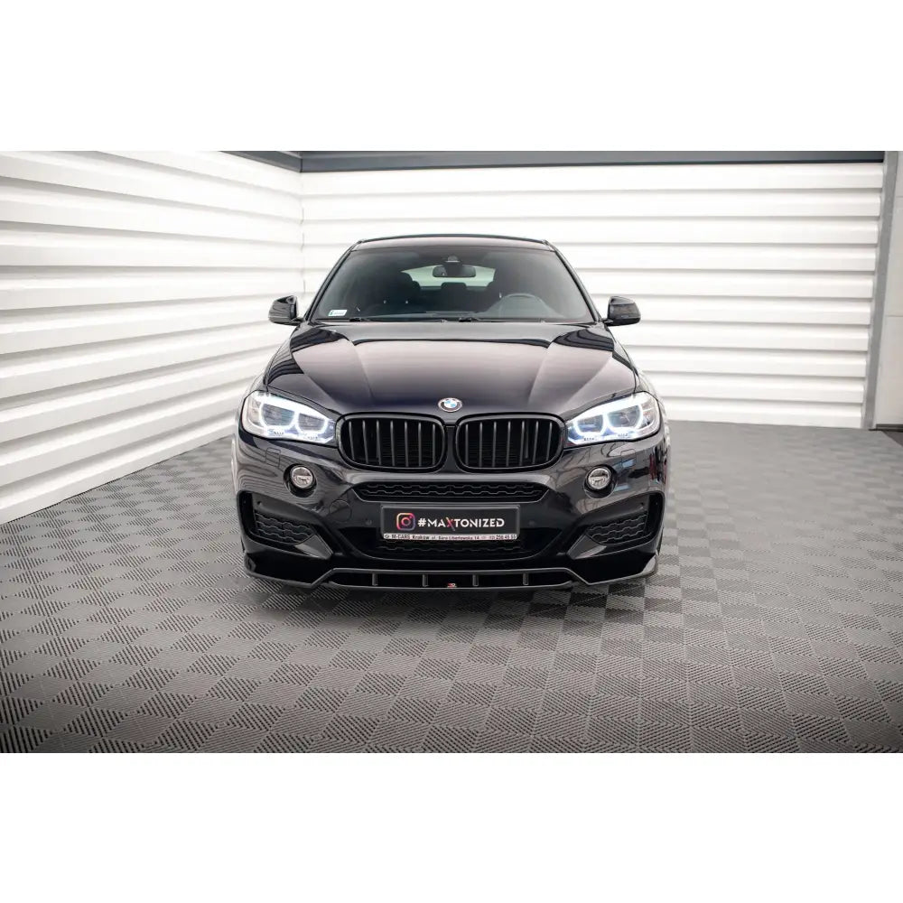 Frontleppe V2 Bmw X6 M-pack F16 - 3