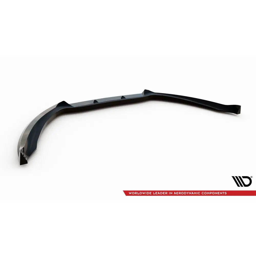 Frontleppe V2 Ford Mondeo ST-Line Mk4 Facelift i sort, buet design sett fra skrå vinkel.