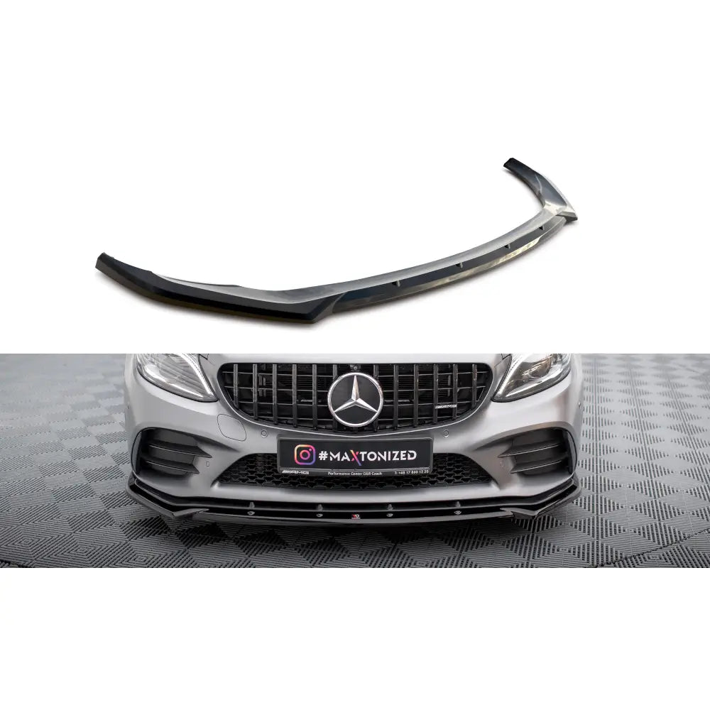 Frontleppe V2 Mercedes-amg C43 Coupe / Sedan C205 / W205 Facelift - 1