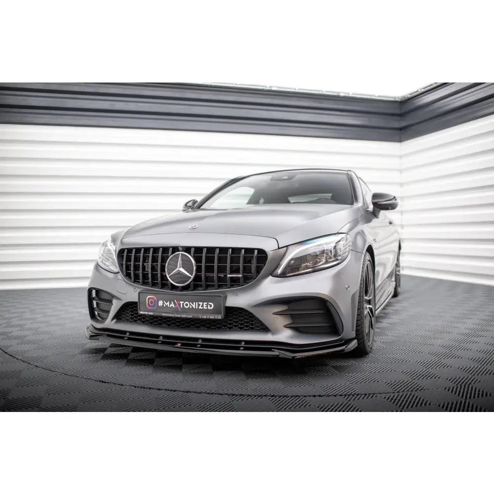 Frontleppe V2 Mercedes-amg C43 Coupe / Sedan C205 / W205 Facelift - 2