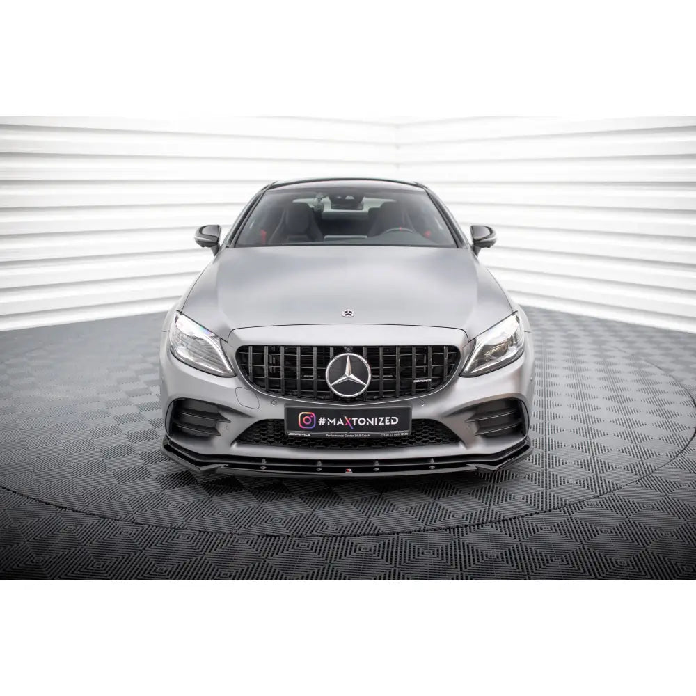 Frontleppe V2 Mercedes-amg C43 Coupe / Sedan C205 / W205 Facelift - 3