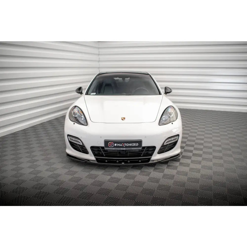 Frontleppe V2 Porsche Panamera Turbo Sport Design Package 970