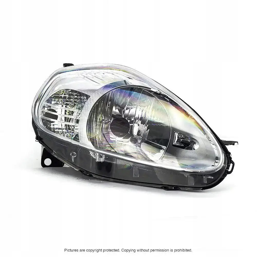 Frontlykt Fiat Grande Punto 05-18 Chrome H4 Venstre - 2