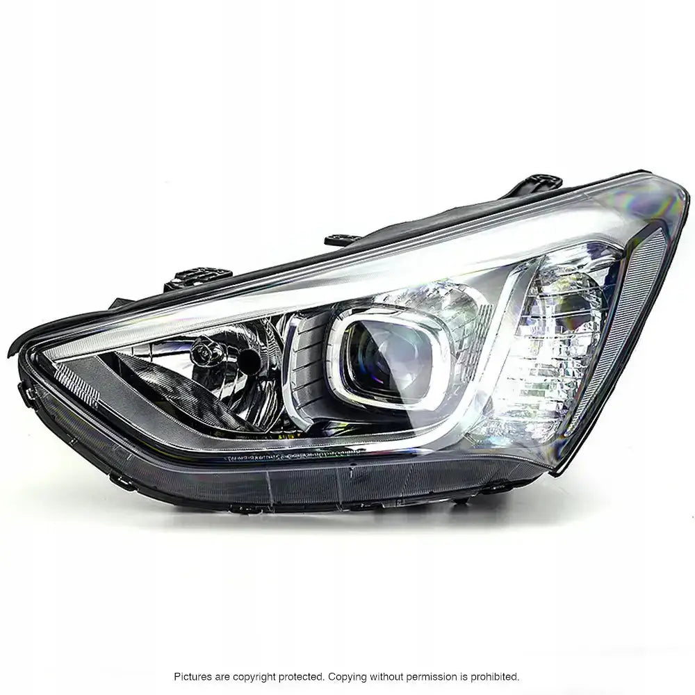 Frontlykt Hyundai Santa Fe 12-15 Led Venstre - 1