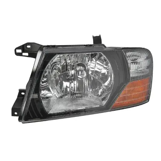 Frontlykt Mitsubishi Pajero Iii 00-06 - H4 Venstre Svart - 1