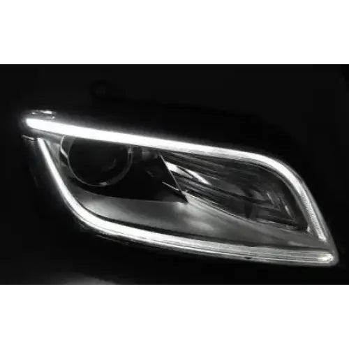 Frontlykter Audi Q5 08.12-17 Chrome Led Drl - 3