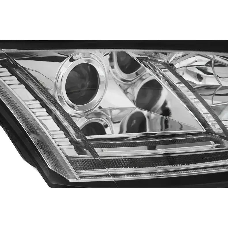 Frontlykter Audi Tt 06-10 8j Chrome Led Seq - 3