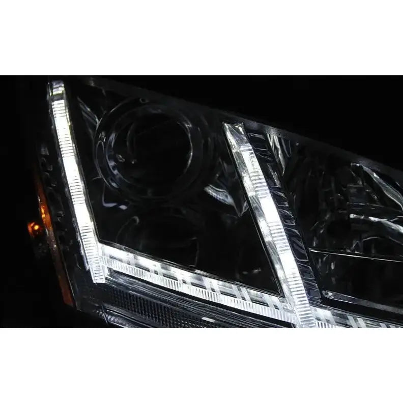 Frontlykter Audi Tt 06-10 8j Chrome Led Seq - 5