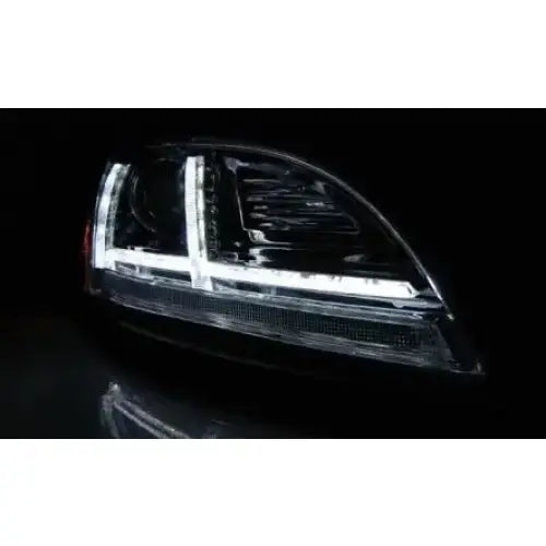 Frontlykter Audi Tt 10-14 8j Chrome Led Seq Hid Afs Drl - 2