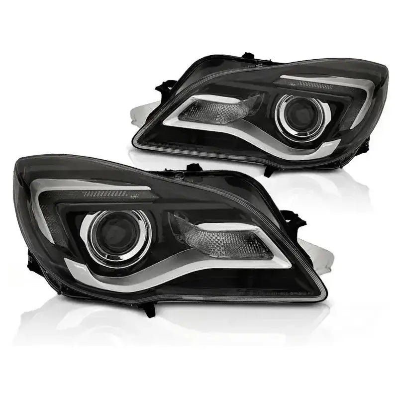 Frontlykter Black Led Opel Insignia 13-17