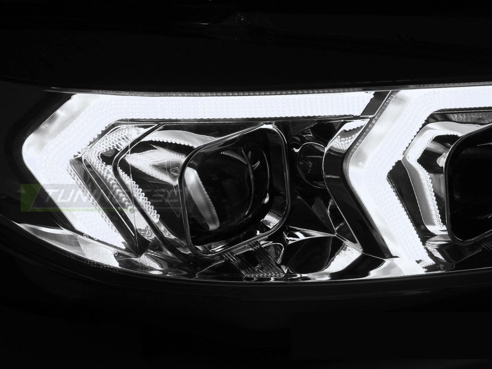 Par med xenon-frontlykter krom til BMW F32 F33 F36 F82 F83