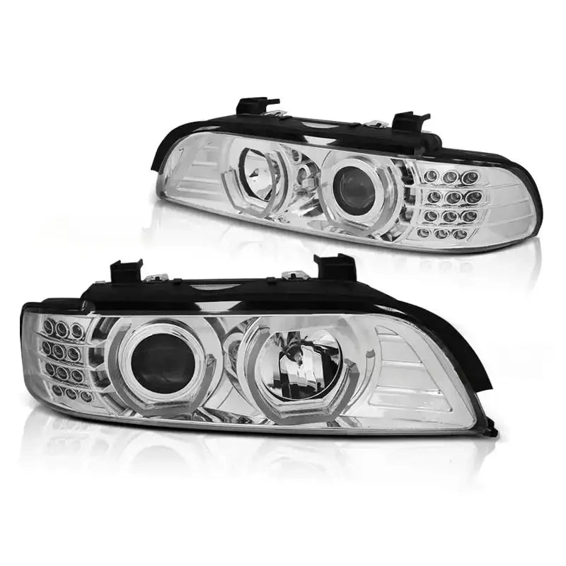 Frontlykter Bmw E39 09.95-06.03 Chrome - 2