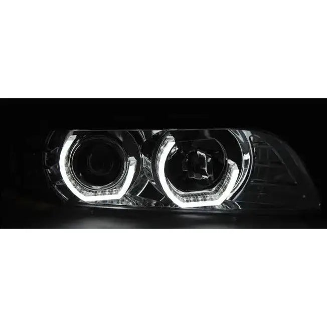 Frontlykter Bmw E39 09.95-06.03 Chrome - 3