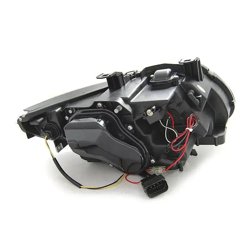 Frontlykter Bmw E92/e93 06-10 Angel Eyes Led Black Hid - 6