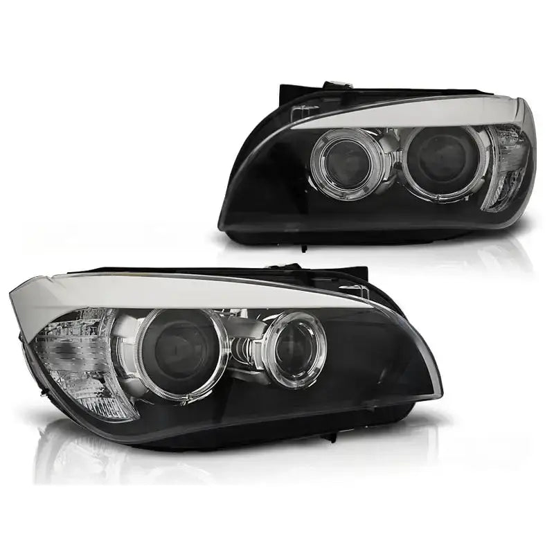 Frontlykter Bmw X1 E84 10.09-07.12 Ae Led Black