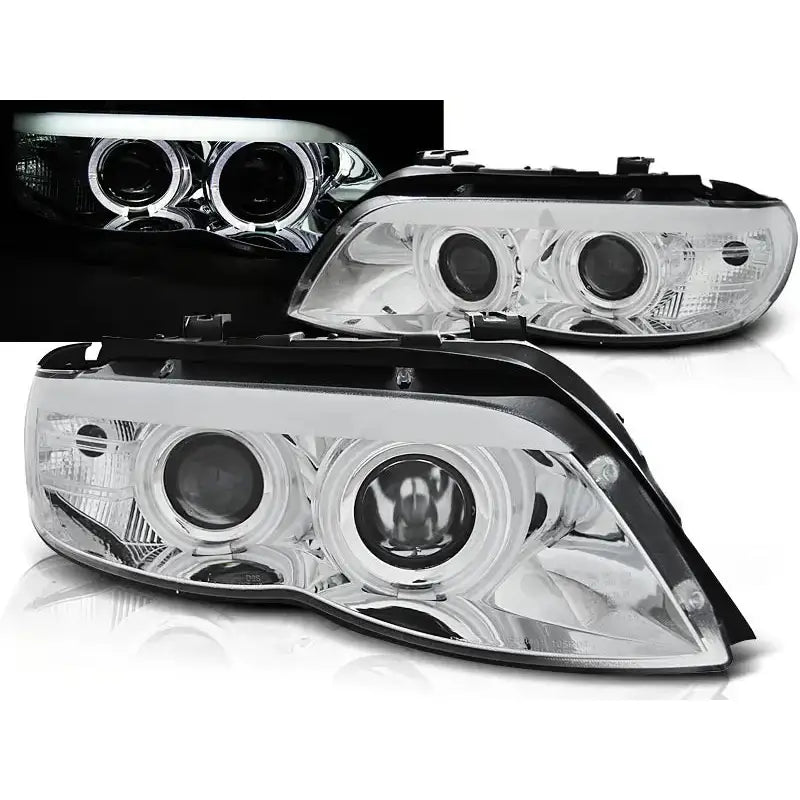 Frontlykter Bmw X5 E53 11.03-06 Chrome Xenon - 1