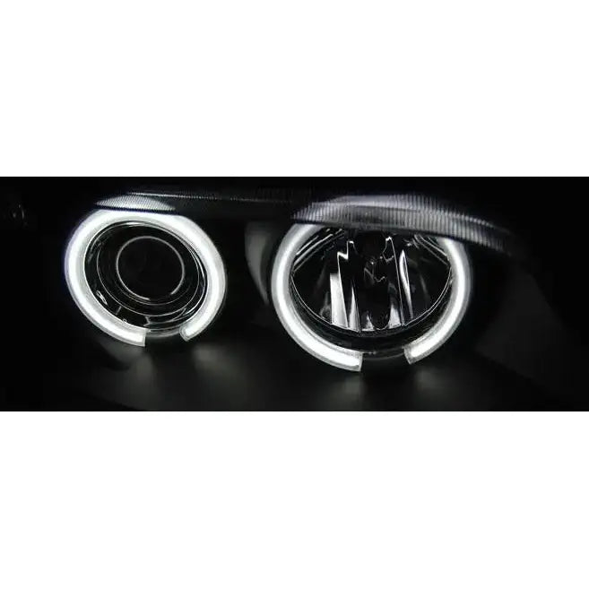 Frontlykter Bmw Z3 01.96-02 Angel Eyes Ccfl Black - 3