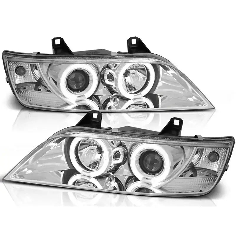 Frontlykter Bmw Z3 01.96-02 Angel Eyes Chrome - 2