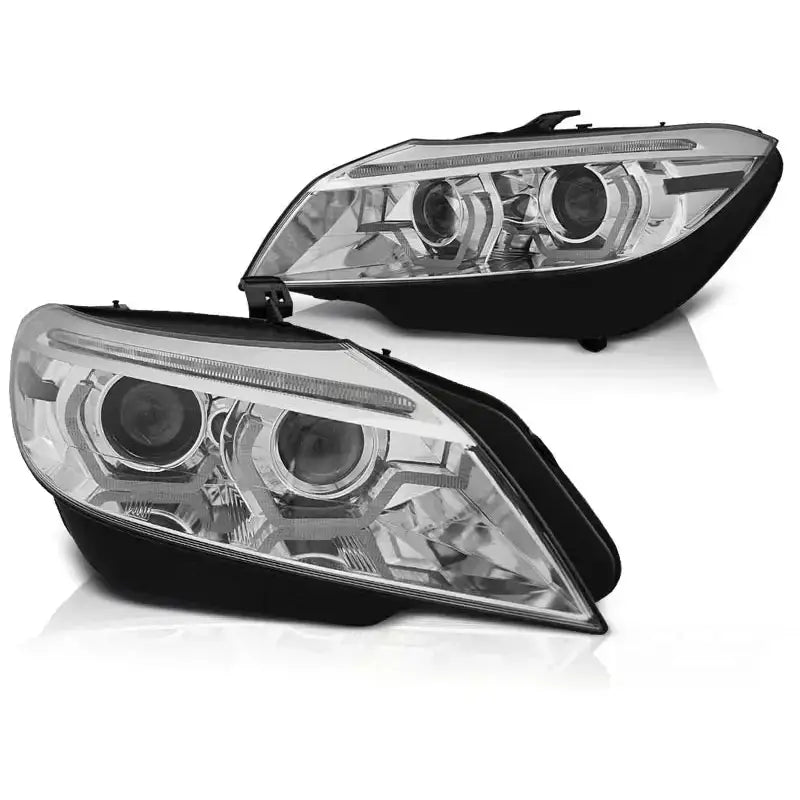 Frontlykter Bmw Z4 E89 09-13 Xenon Led Drl Chrome Afs Seq - 1