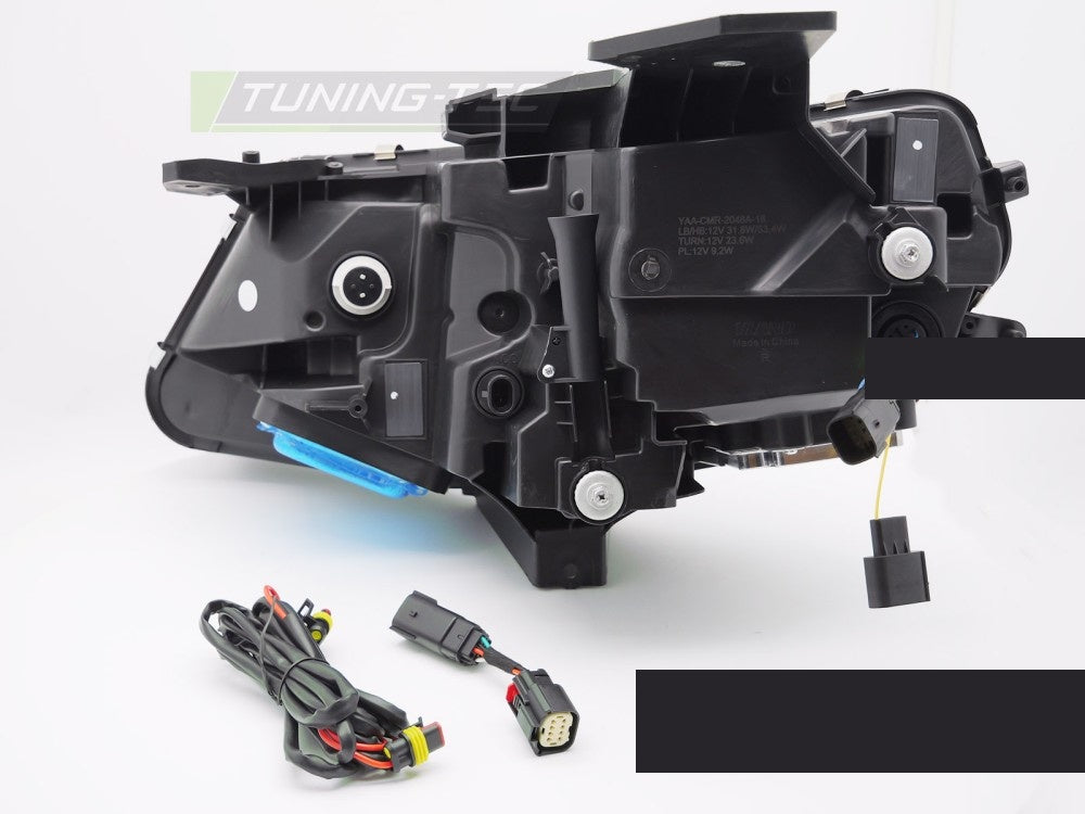 Chevrolet Camaro LED frontlykter DRL detalj av lysdesign og lyktehus