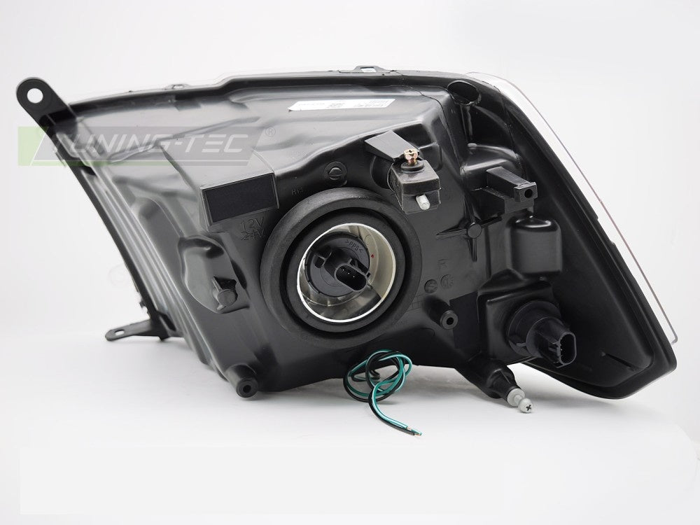 Komplett frontlyktesett Dodge Ram 2009–2018 tube light krom LPDO35
