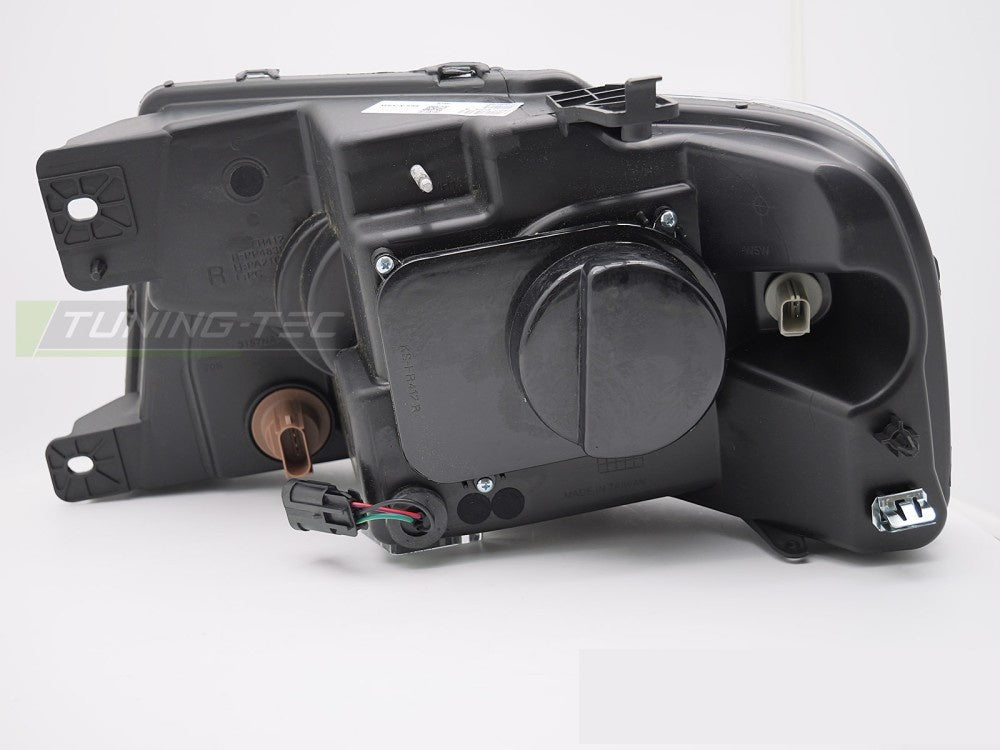 Par med svarte Tube LED frontlykter til Ford F150 04-08 bakfra