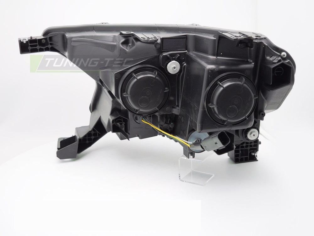 Ford Ranger V frontlykter tube light svart design vist fra siden