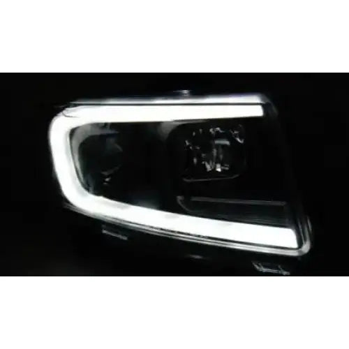 Frontlykter Jeep Grand Cherokee 11-13 Black Tube Light Seq - 2