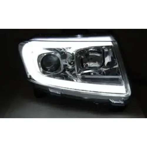 Frontlykter Jeep Grand Cherokee 11-13 Chrome Tube Light Seq - 2