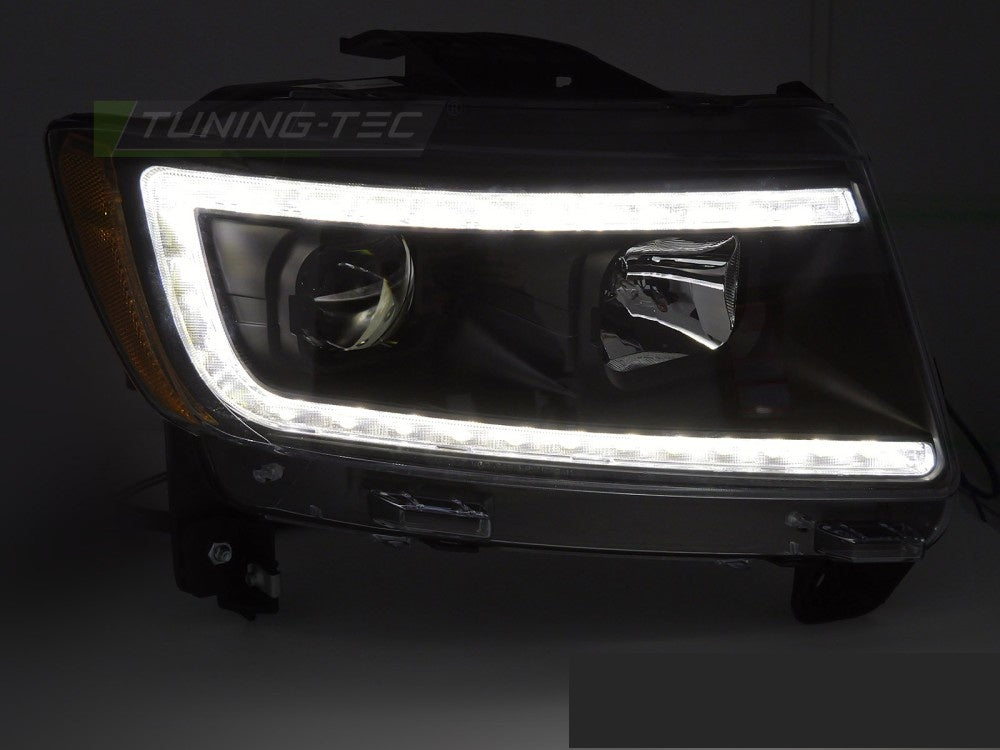Tube Light frontlykter LPCH48 til Jeep Grand Cherokee WK2 komplett sett